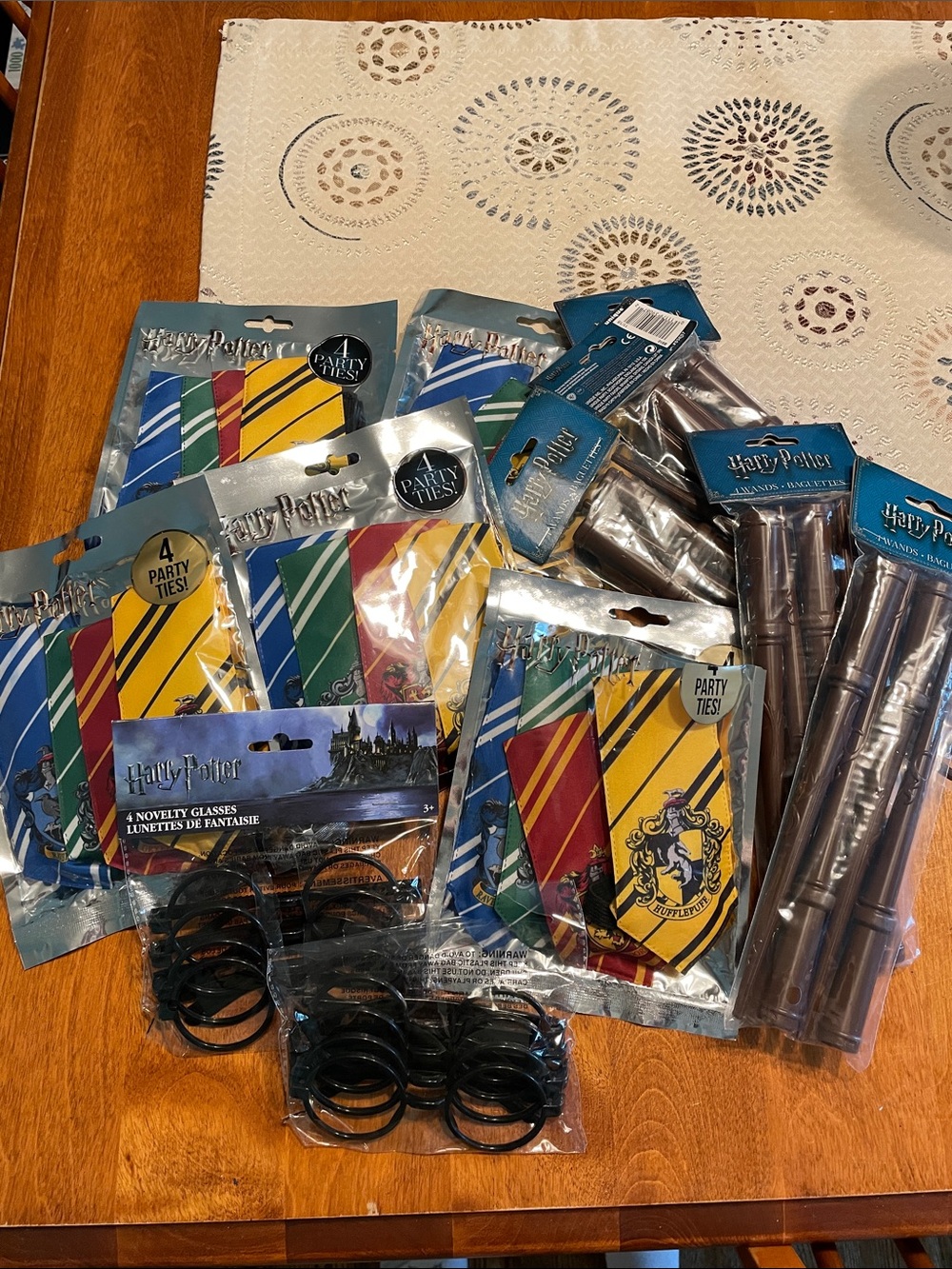 Lot of Harry Potter Party Favours